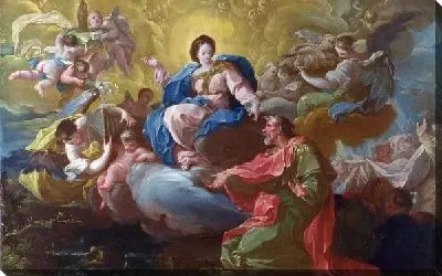 Картина Святой Джеймс, посещение Богородицы (Saint James being visited by the Virgin)