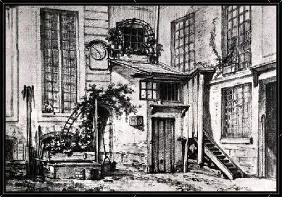 Картина Вид на внутренний двор (View to a Courtyard)