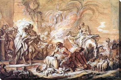 Картина Иаков оставляющий Лаван (Jacob Leaving Laban)