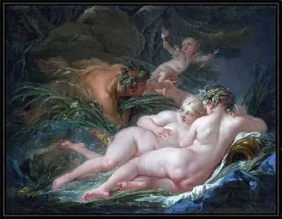 Картина Пан и Сиринга (Pan and Syrinx)