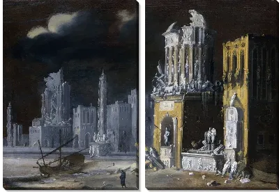 Картина Фантастические руины (Fantastic Ruins)