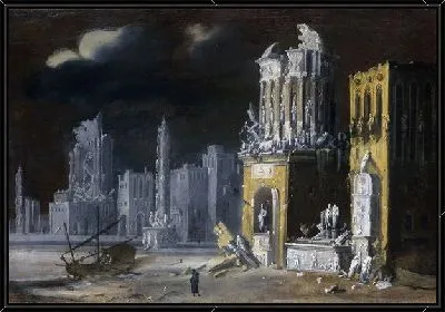 Картина Фантастические руины (Fantastic Ruins)
