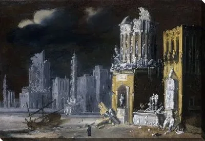 Картина Фантастические руины (Fantastic Ruins)