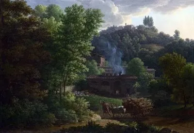 Картина Итальянский пейзаж ( Italian Landscape)