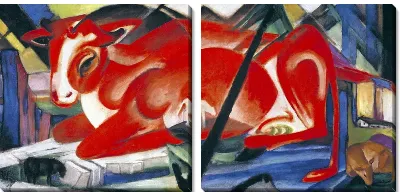 Картина Всемирный корова (The World Cow)