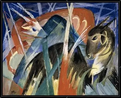 Сказочные животные  (Композиция I) (The fabulous animals (animals with Composition I)