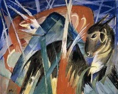 Сказочные животные  (Композиция I) (The fabulous animals (animals with Composition I)