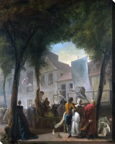 Картина Уличное шоу в Париже (A Street Show in Paris)