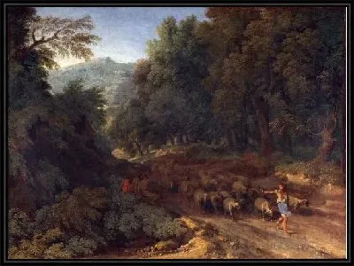 Пейзаж с пастухом и стадом (Landscape with a Shepherd and his Flock)