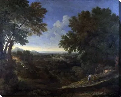 Картина Пейзаж с Авраамом и Исааком (Landscape with Abraham and Isaac)