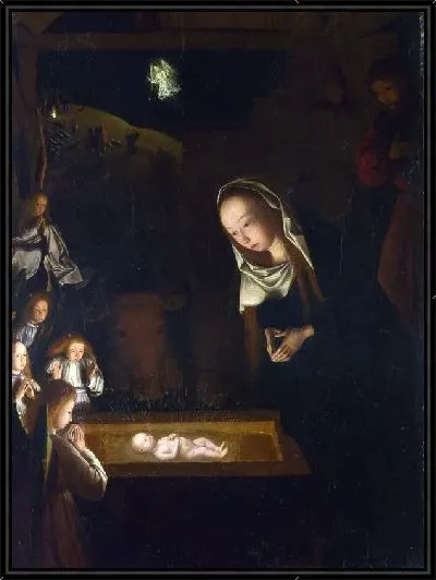 Картина Рождество в ночь (The Nativity at Night)