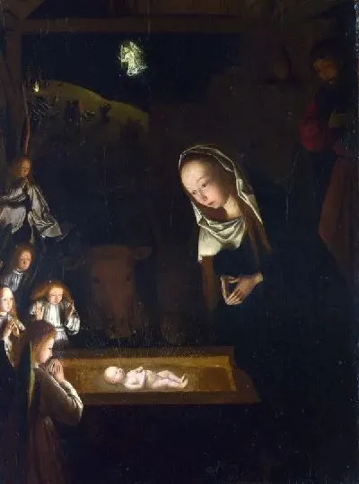Картина Рождество в ночь (The Nativity at Night)