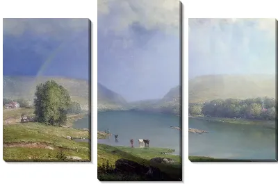 Картина Пейзаж с рекой (Landscape with River)