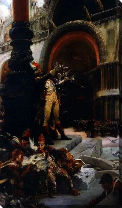 Картина Городская жизнь (City life)