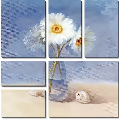 Красивая иллюстрация с игроком конного поло в разноцветных брызгах на чёрном фоне