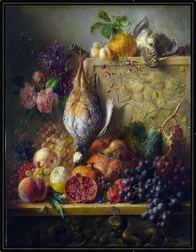 Картина Фрукты, цветы и дичь (Fruit, flowers and game)