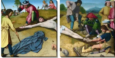 Картина Христос распяты на кресте (Christ Nailed to the Cross)