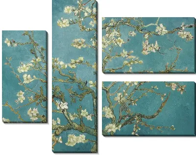 Картина Цветущие ветки миндаля