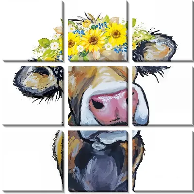 Акварельная иллюстрация с цветами и листьями клевера на белом фоне