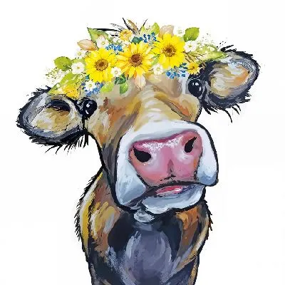 Акварельная иллюстрация с цветами и листьями клевера на белом фоне