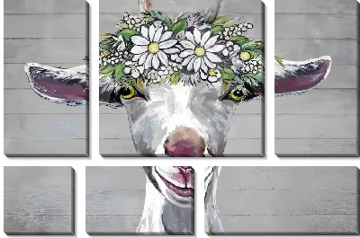 Яркая иллюстрация с жёлтыми шариками мимозы в форме сердца и зелёными акварельными брызгами