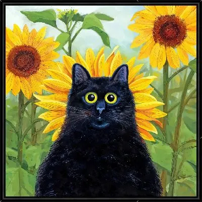 Красочный акварельный рисунок цветущей календулы в саду