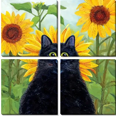 Красочный акварельный рисунок цветущей календулы в саду