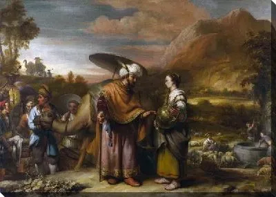 Ревекка и Элиэзер у колодца ( Rebekah and Eliezer at the Well)