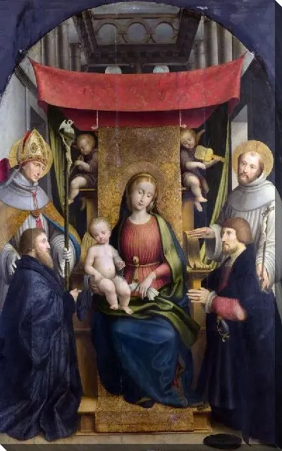 Картина Мадонна с младенцем (Madonna and Child)