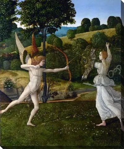 Картина Борьба любви и верности (The Combat of Love and Chastity)