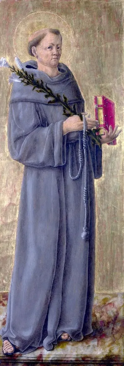 Картина Святой Антоний Падуанский (Saint Anthony of Padua)