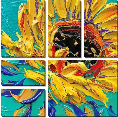 Яркие бордовые цветы анютиных глазок крупным планом