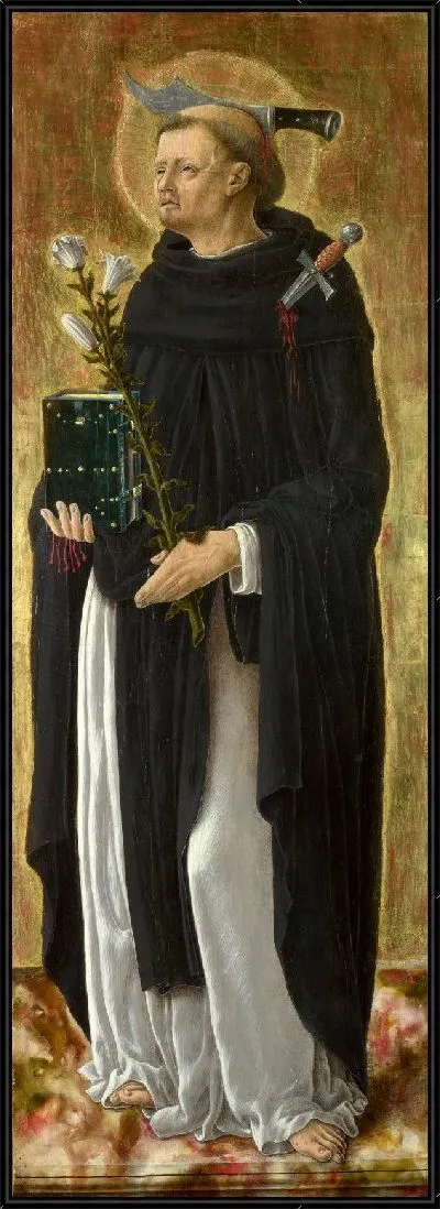 Картина Святой Петр (Saint Peter Martyr)