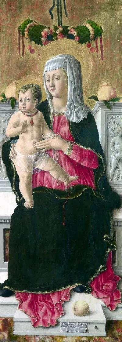 Картина Мадонна с младенцем (Madonna and Child)
