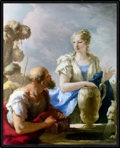 Картина Ребекка у колодца (Rebecca at the Well)