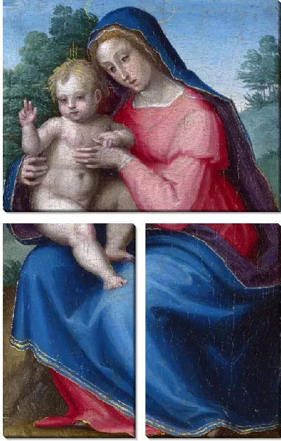 Картина Мадонна с младенцем (Madonna and Child)