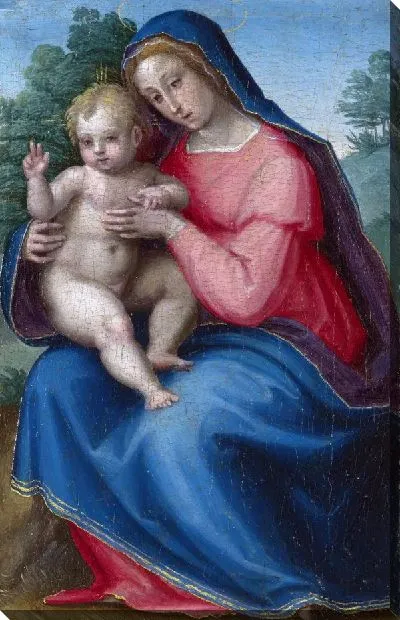 Картина Мадонна с младенцем (Madonna and Child)