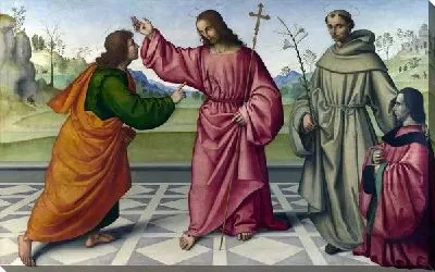 Картина Недоверчивость святого Фомы (The Incredulity of Saint Thomas)