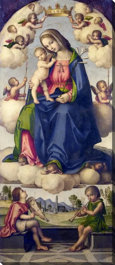 Картина Мадонна с младенцем (Madonna and Child)