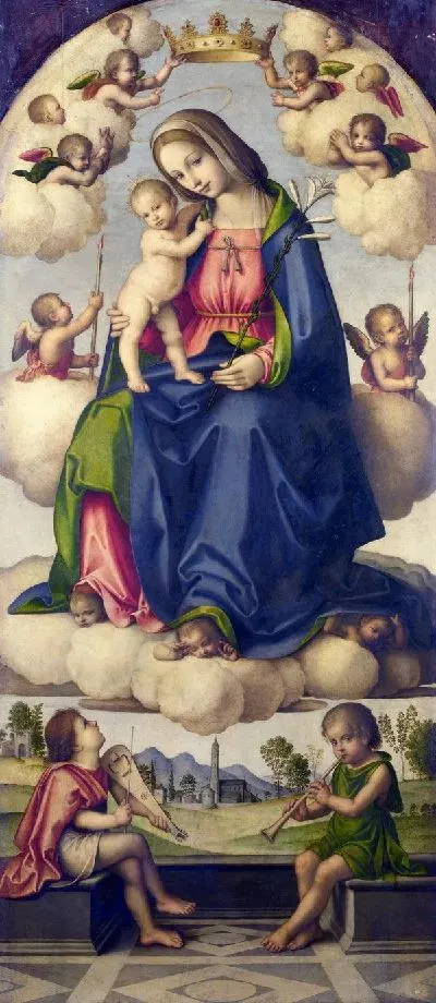 Картина Мадонна с младенцем (Madonna and Child)