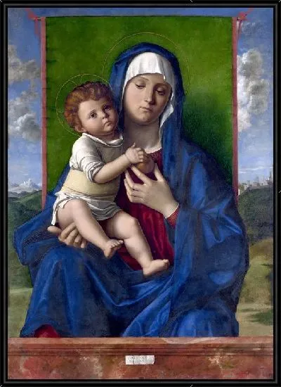 Картина Мадонна с младенцем (Madonna and Child) №2