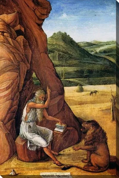 Картина Иероним в пустыне (Hieronymus in der Wuste)