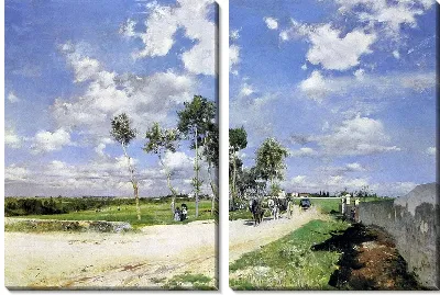 Проселочная дорога по Комбас-де-Вилле