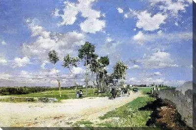 Картина Проселочная дорога по Комбас-де-Вилле