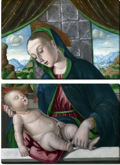Картина Мадонна с младенцем (Madonna and Child)
