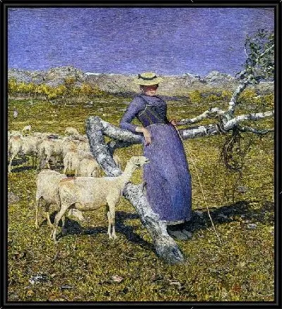 Полдень в Альпах   (Afternoon in the Alps)