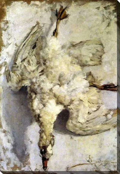 Картина Натюрморт с белым гусем (Still Life with White Goose)