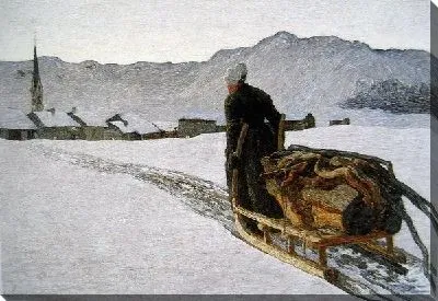 Возвращение из леса (Returning from the woods)