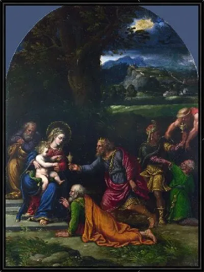 Картина Поклонение волхвов (The Adoration of the Kings) №3