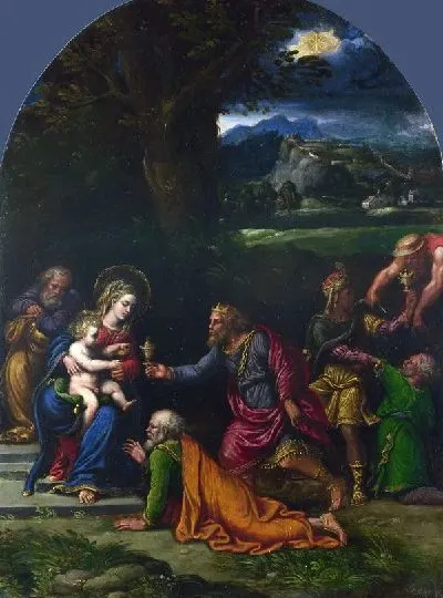 Картина Поклонение волхвов (The Adoration of the Kings) №3